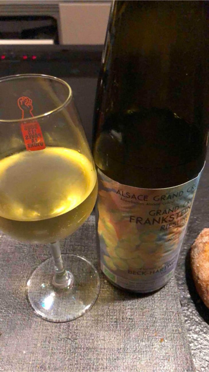 Riesling Grand Cru Frankstein - Florian & Mathilde Beck-Hartweg - Florian & Mathilde Beck-Hartweg 