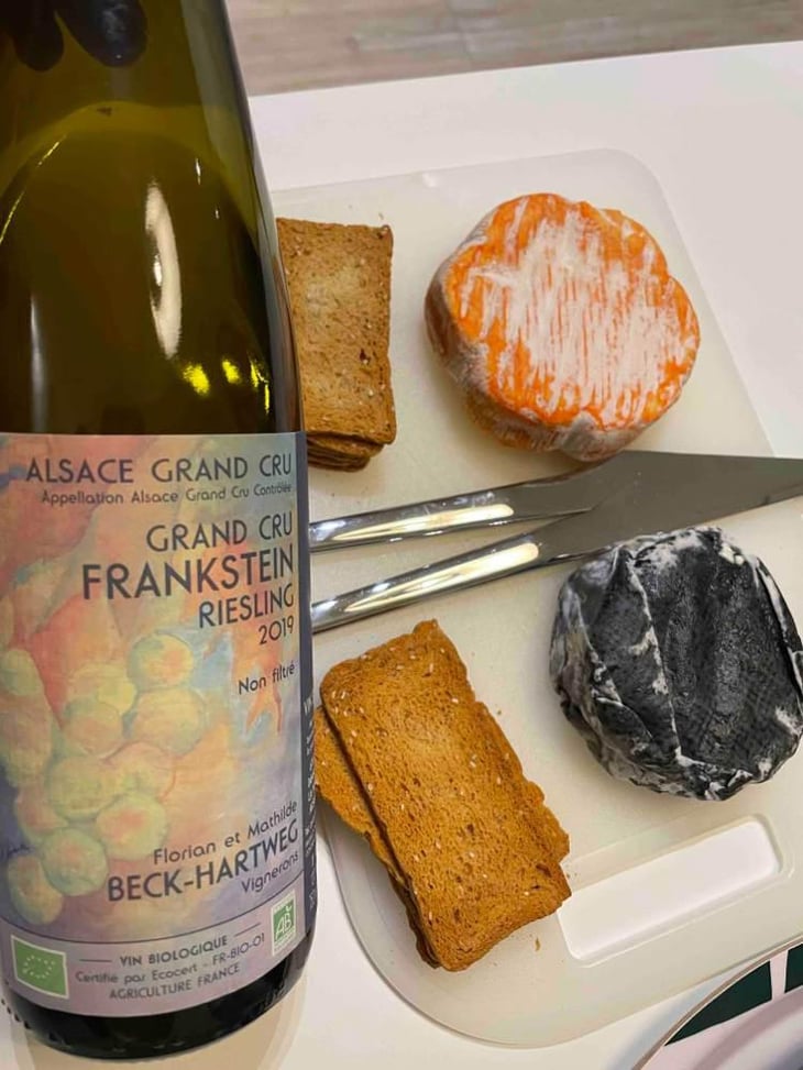 Riesling Grand Cru Frankstein - Florian & Mathilde Beck-Hartweg - Florian & Mathilde Beck-Hartweg 