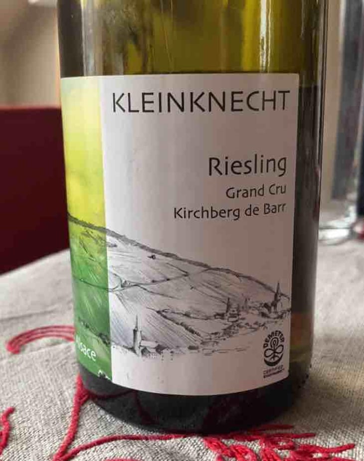 Riesling Grand Cru Kirchberg de Barr - Domaine Kleinknecht - André Kleinknecht 