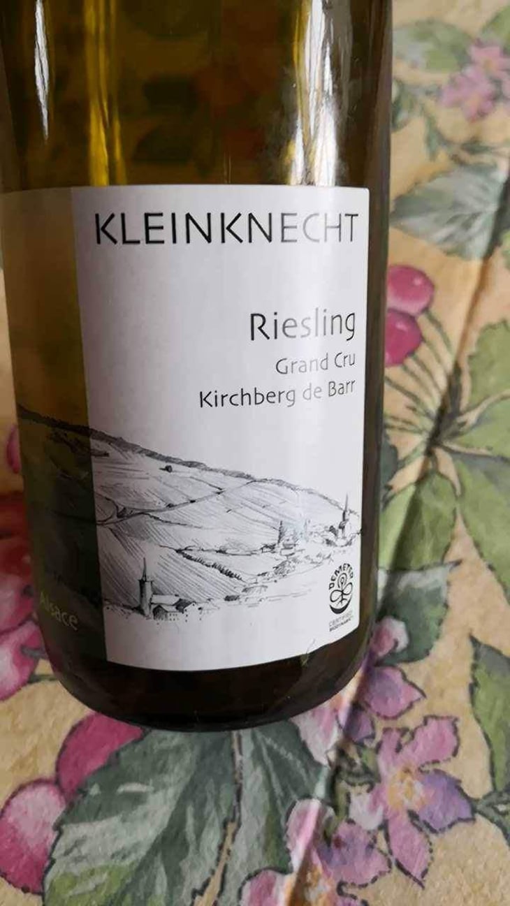 Riesling Grand Cru Kirchberg de Barr - Domaine Kleinknecht - André Kleinknecht 
