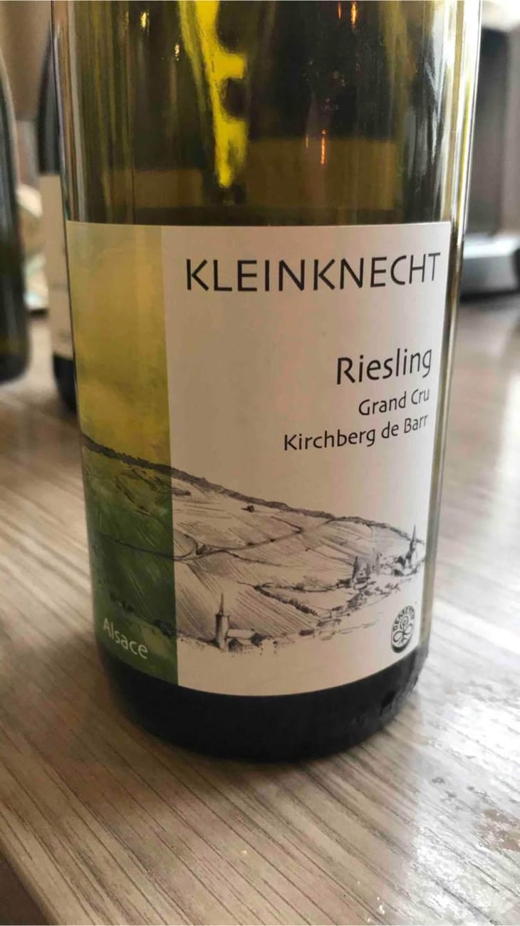 Riesling Grand Cru Kirchberg de Barr - Domaine Kleinknecht - André Kleinknecht 