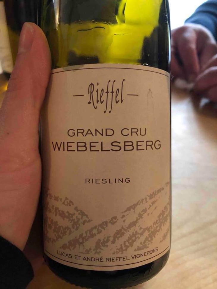 Riesling Grand cru wiebelsberg - Lucas & André Rieffel - Lucas Rieffel -2019