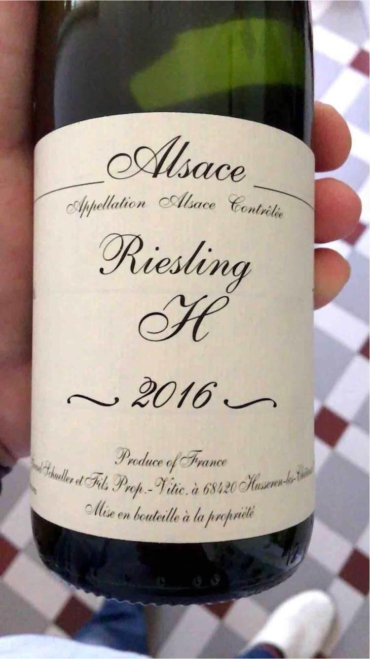 Riesling H - Gérard Schueller & Fils - Bruno Schueller 