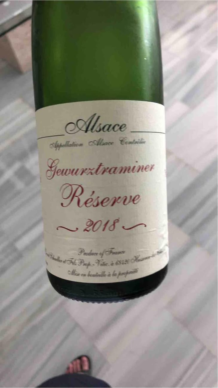 Riesling H - Gérard Schueller & Fils - Bruno Schueller 
