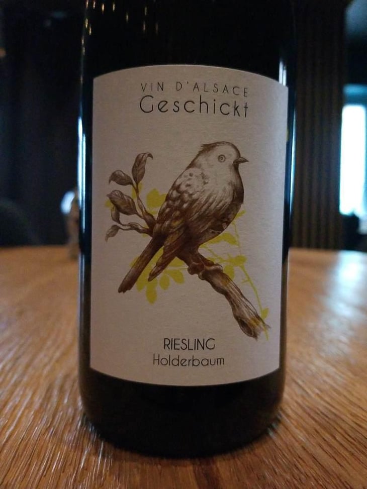 Riesling Holderbaum - Domaine Geschickt - Arnaud Geschickt & Aurélie Fayolle 