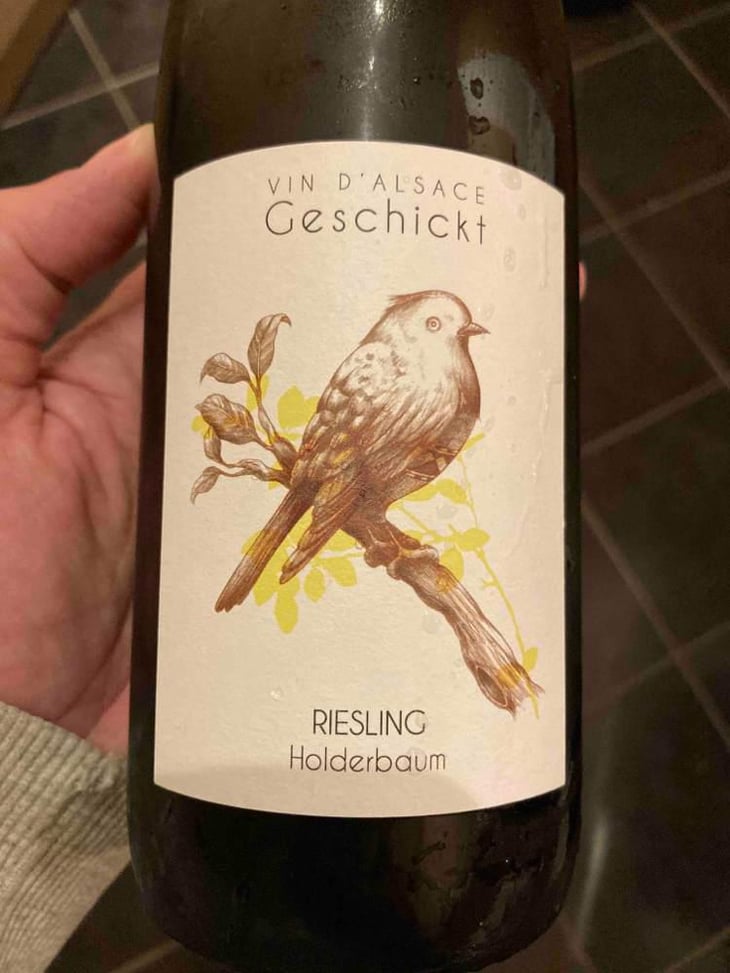 Riesling Holderbaum - Domaine Geschickt - Arnaud Geschickt & Aurélie Fayolle 