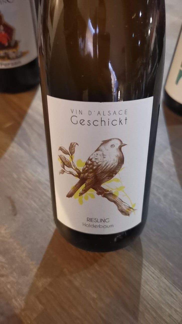 Riesling Holderbaum - Domaine Geschickt - Arnaud Geschickt & Aurélie Fayolle 