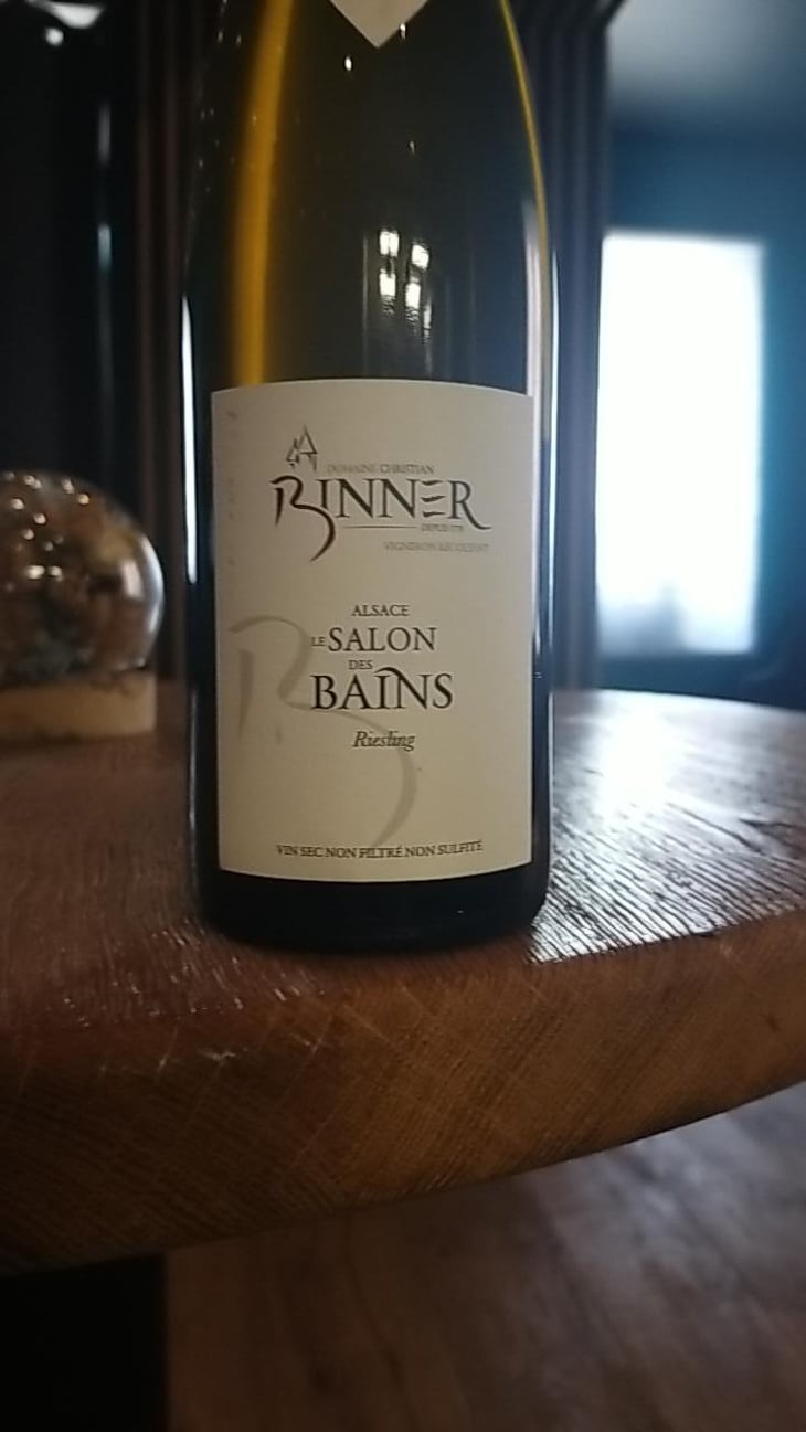 Riesling Les Salon des Bains - Domaine Christian Binner - Christian Binner et son équipe 