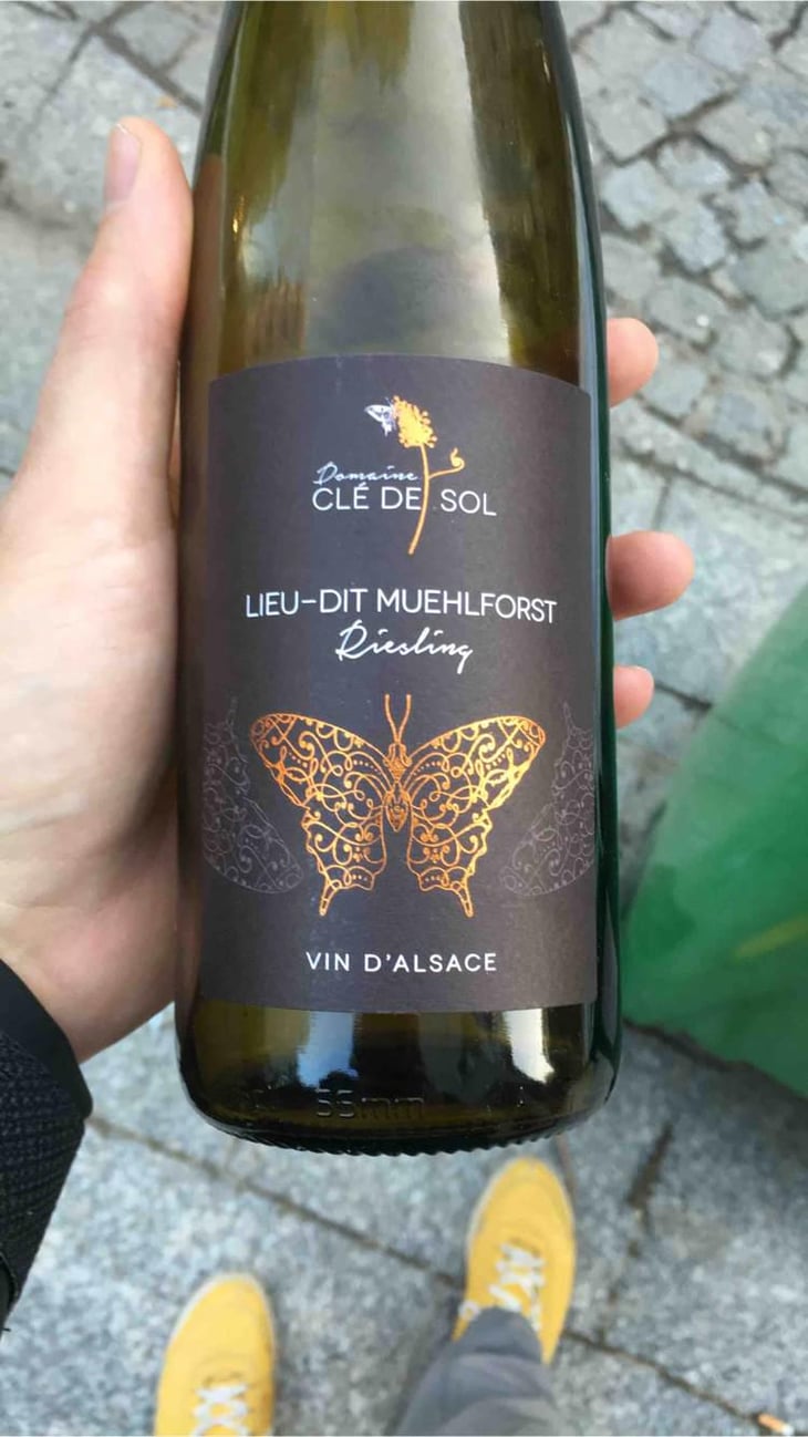 Riesling Lieu-Dit Muehlforst - Domaine Clé de Sol - Jean & Simon Baltenweck & Yannick Mignot 