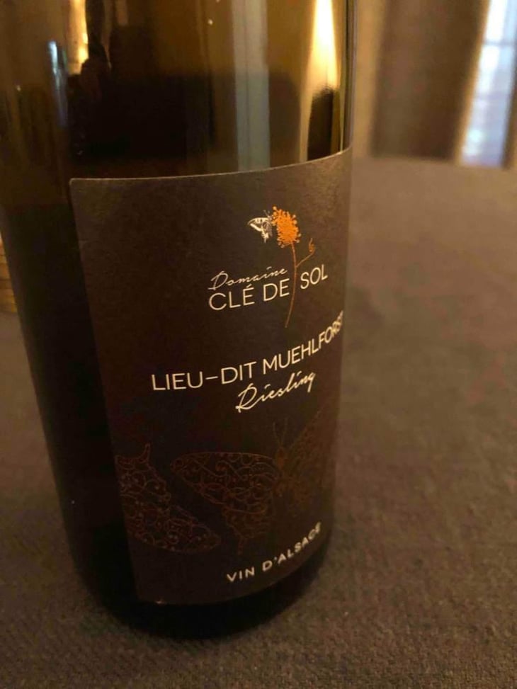 Riesling Lieu-Dit Muehlforst - Domaine Clé de Sol - Jean & Simon Baltenweck & Yannick Mignot 