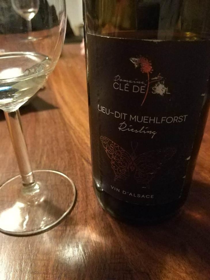 Riesling Lieu-Dit Muehlforst - Domaine Clé de Sol - Jean & Simon Baltenweck & Yannick Mignot 