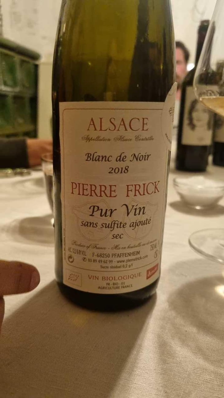 Riesling Macération - Domaine Pierre Frick - Jean-Pierre, Chantal et Thomas Frick 
