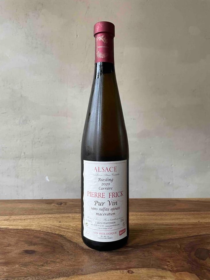 Riesling Macération "Carrière" - Domaine Pierre Frick - Jean-Pierre, Chantal et Thomas Frick 