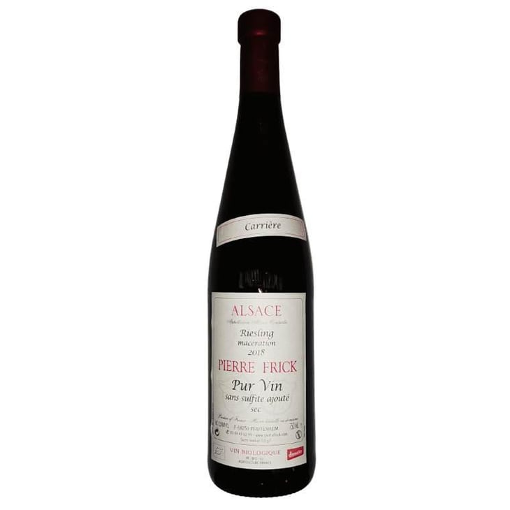 Riesling Macération "Carrière" - Domaine Pierre Frick - Jean-Pierre, Chantal et Thomas Frick 