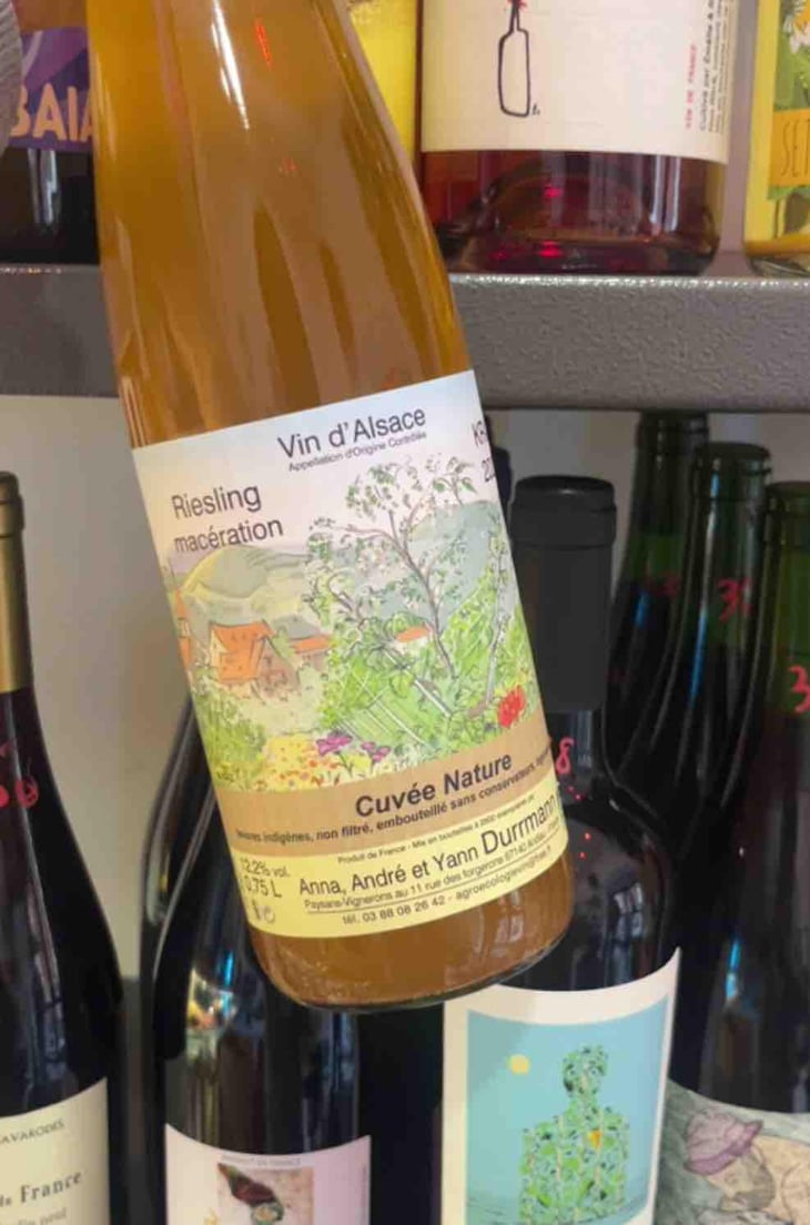Riesling Macération Crax - Anna, André & Yann Durrmann - Anna, André & Yann Durrmann 