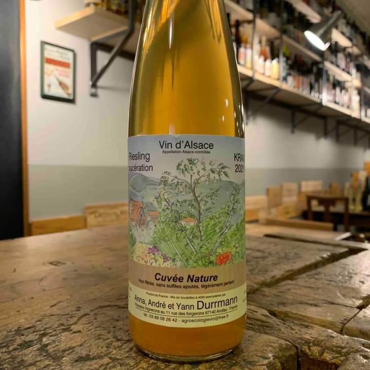 Riesling Macération Krax - Anna, André & Yann Durrmann - Anna, André & Yann Durrmann -2021