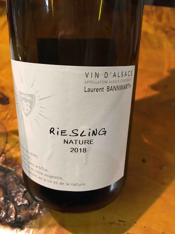 Riesling Nature - Laurent Bannwarth - Stéphane Bannwarth 