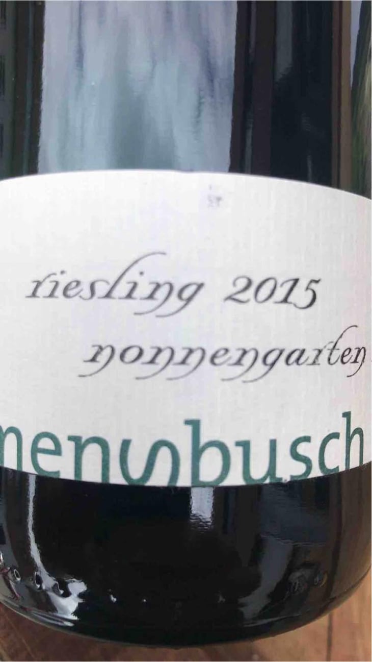 Riesling Nonnengarten Fass 29 - Weingut Clemens Busch - Clemens & Rita Busch -2015