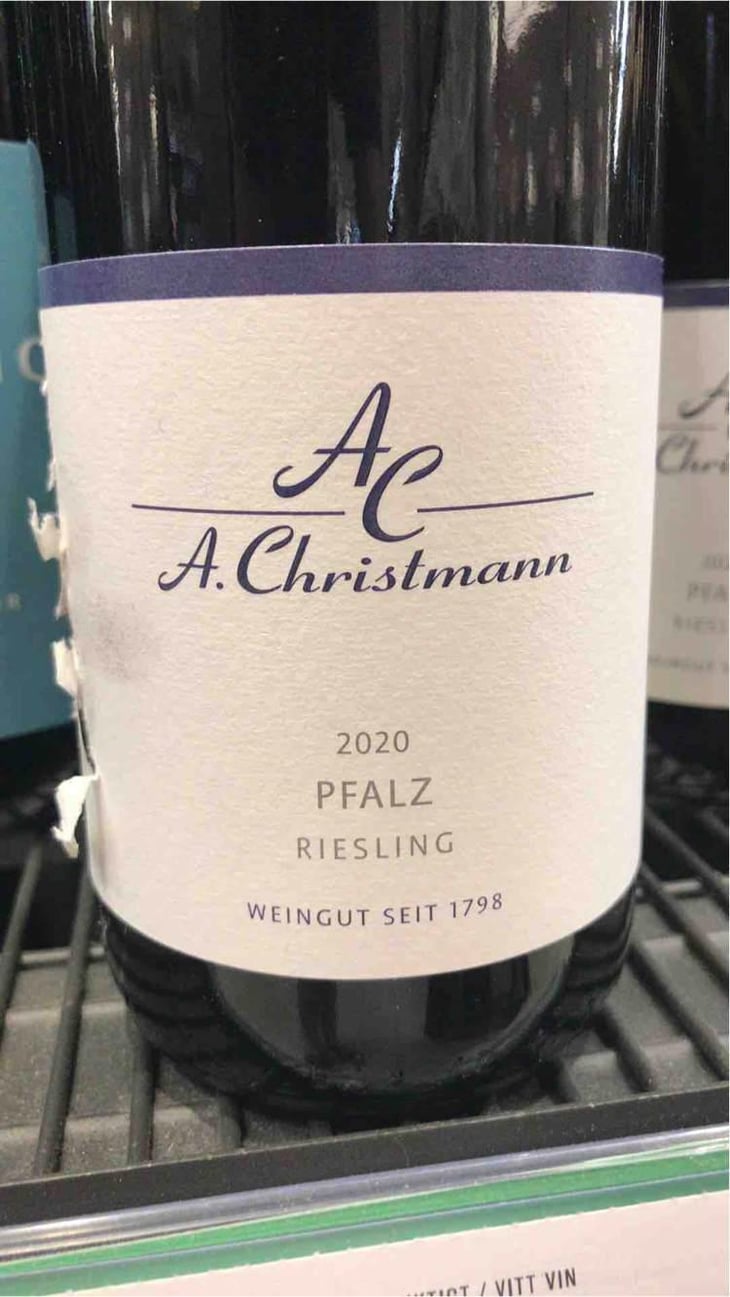 Riesling - A. Christmann - A. Christmann 