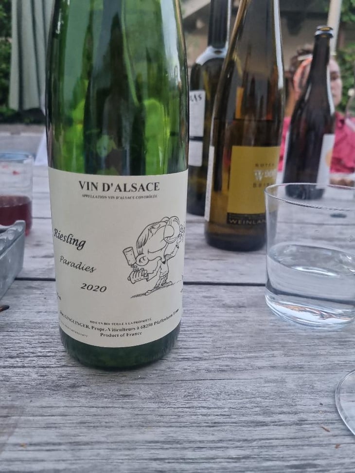 Riesling Paradies - Jean Ginglinger & Fils - Jean-Francois Ginglinger -2020