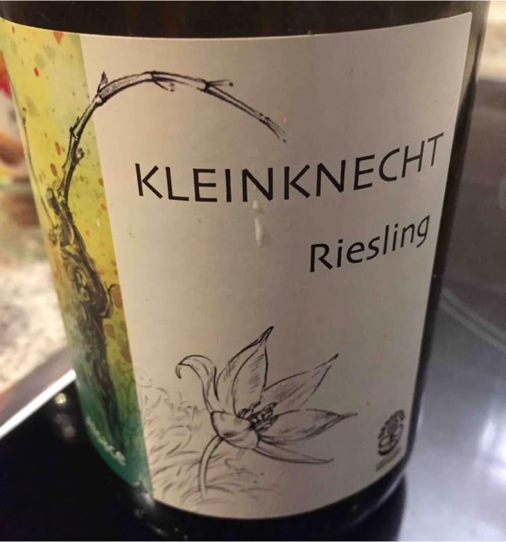 Riesling - Domaine Kleinknecht - André Kleinknecht 