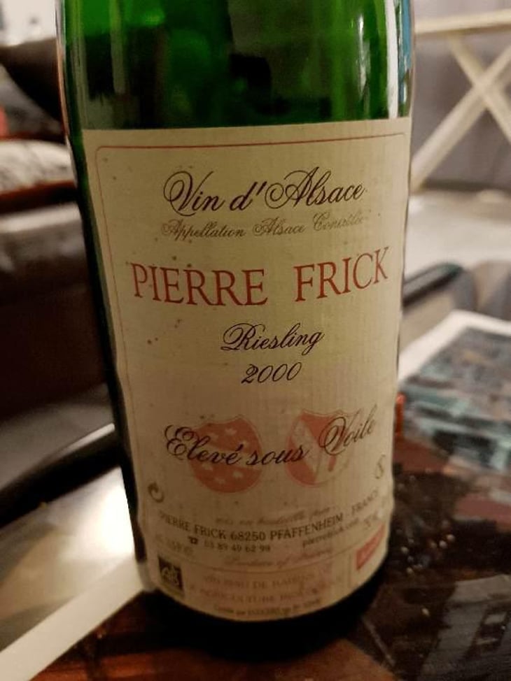 Riesling Sous Voile - Domaine Pierre Frick - Jean-Pierre, Chantal et Thomas Frick 