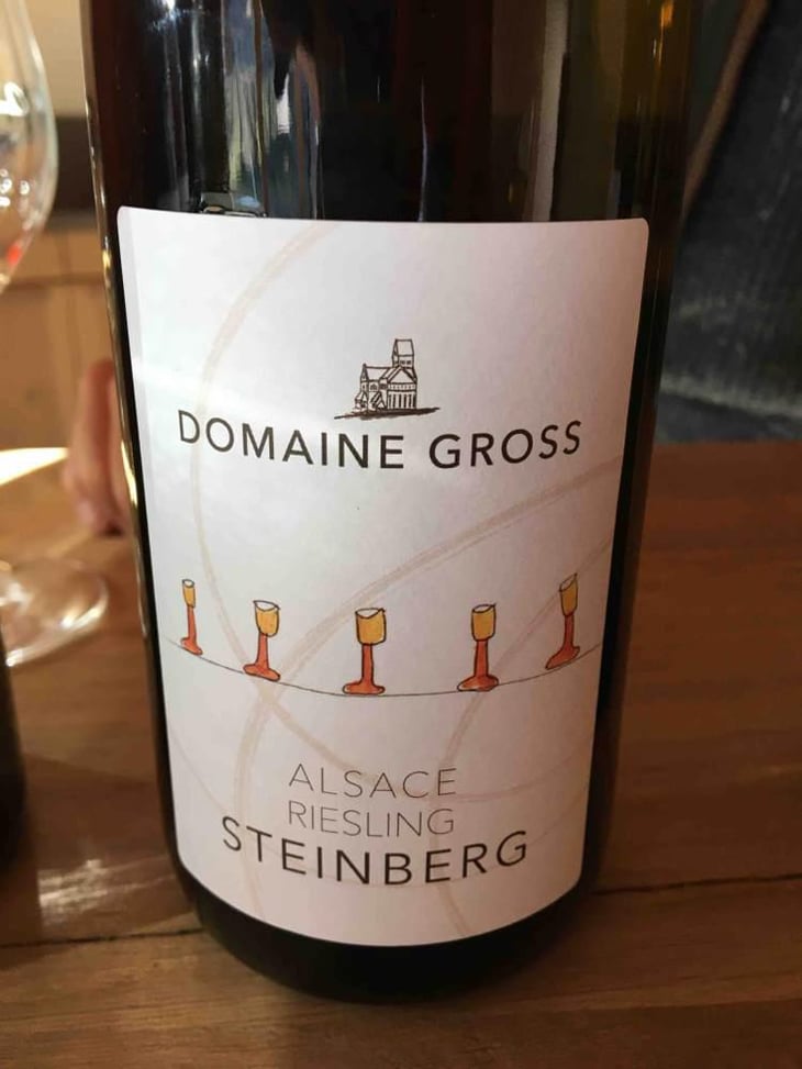 Riesling Steinberg - Domaine Gross - Rémy & Vincent Gross 