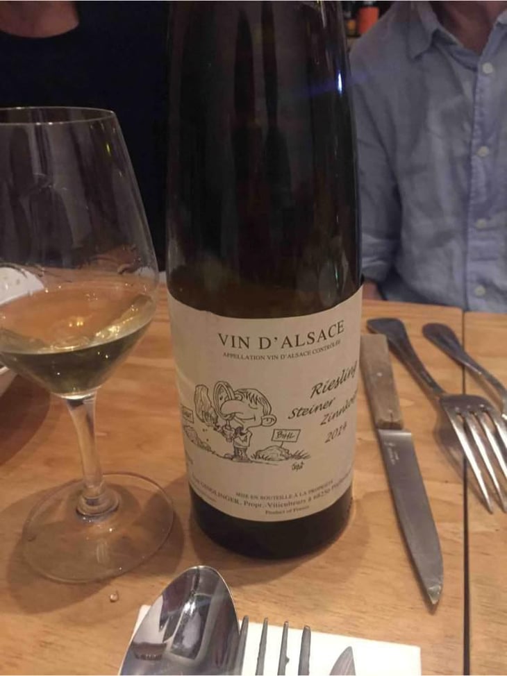 Riesling Steiner Zinnkoepfle - Jean Ginglinger & Fils - Jean-Francois Ginglinger 