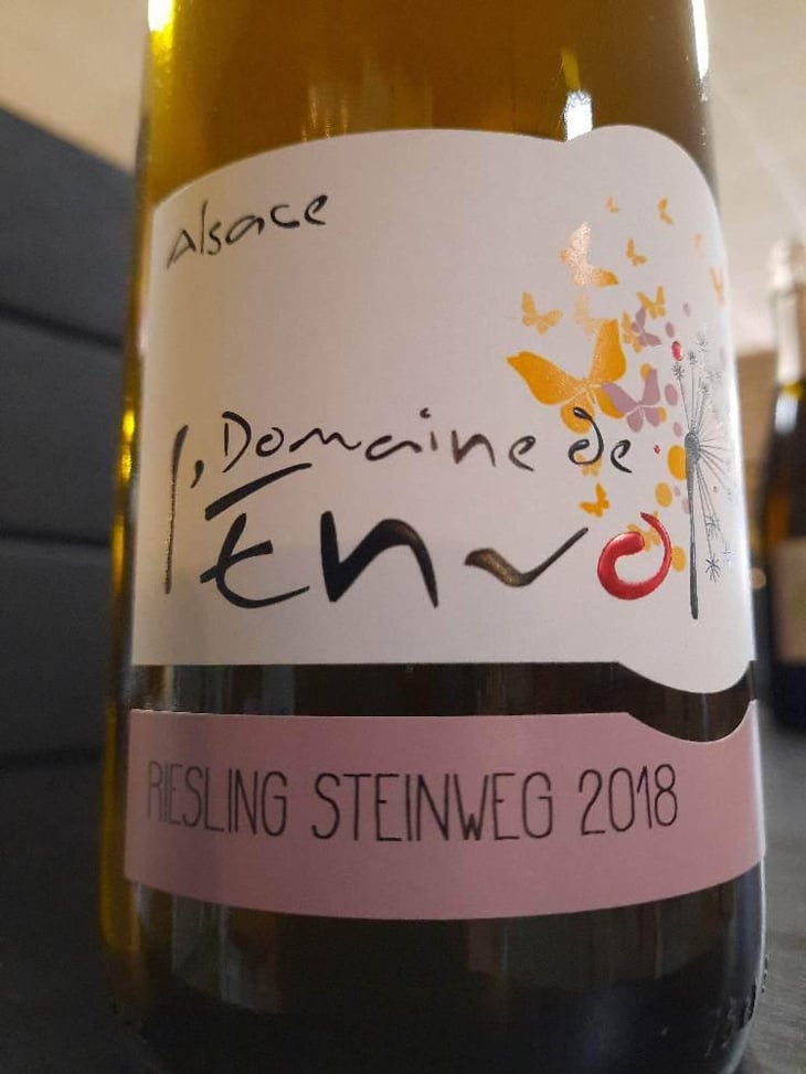 Riesling Steinweg - Domaine De L’envol - Bernard, Manuela, Daniel, Raphaël & Catherine Hirsinger 