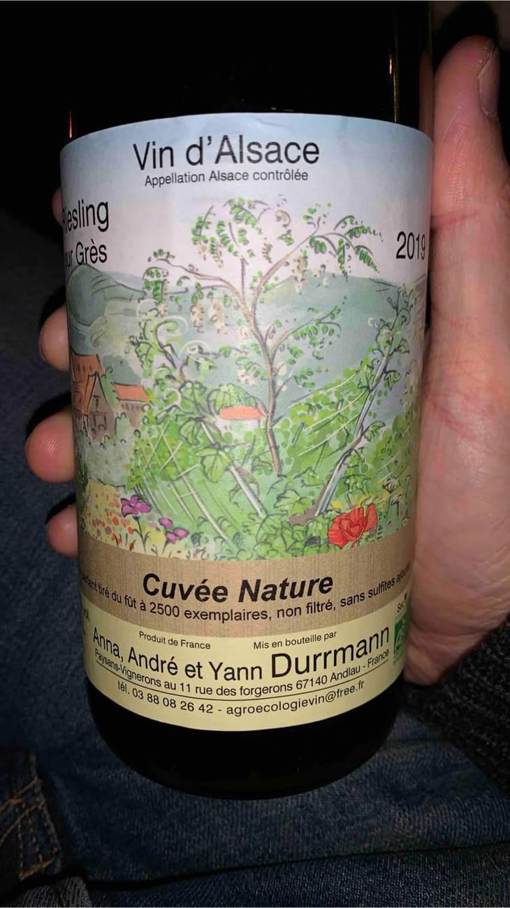 Riesling Sur Grès - Anna, André & Yann Durrmann - Anna, André & Yann Durrmann 