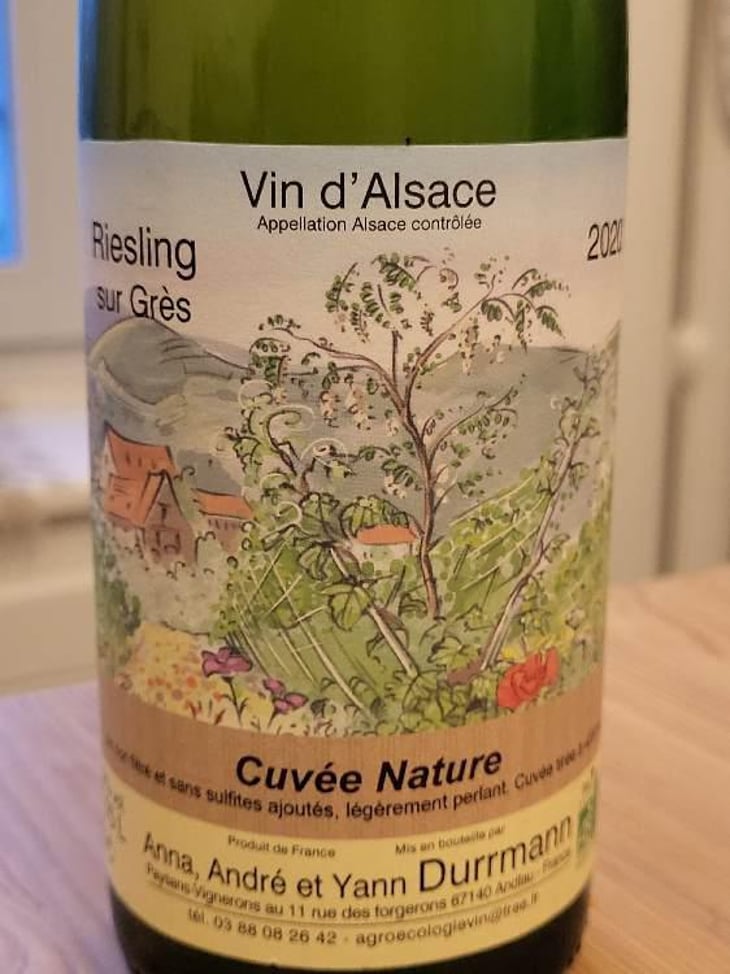 Riesling Sur Grès - Anna, André & Yann Durrmann - Anna, André & Yann Durrmann 