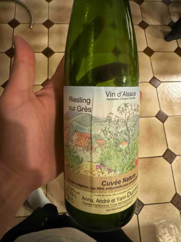 Riesling Sur Grès - Anna, André & Yann Durrmann - Anna, André & Yann Durrmann 