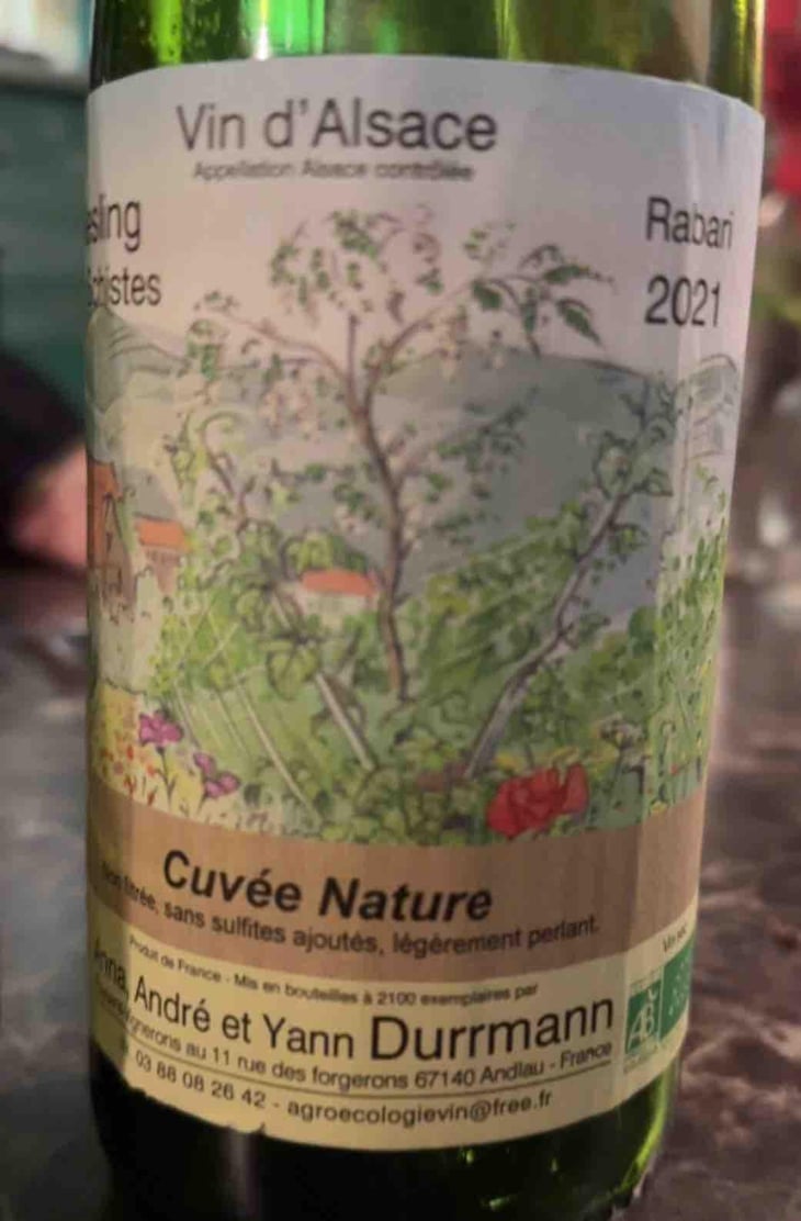Riesling Sur Grès - Anna, André & Yann Durrmann - Anna, André & Yann Durrmann 