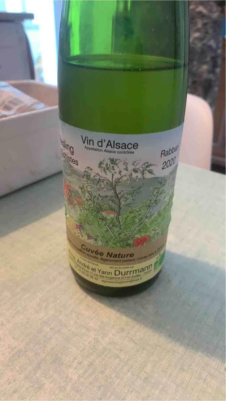 Riesling sur Schistes - Anna, André & Yann Durrmann - Anna, André & Yann Durrmann 