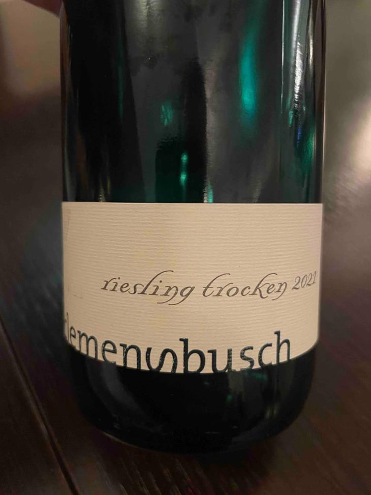 Riesling Trocken - Weingut Clemens Busch - Clemens & Rita Busch 