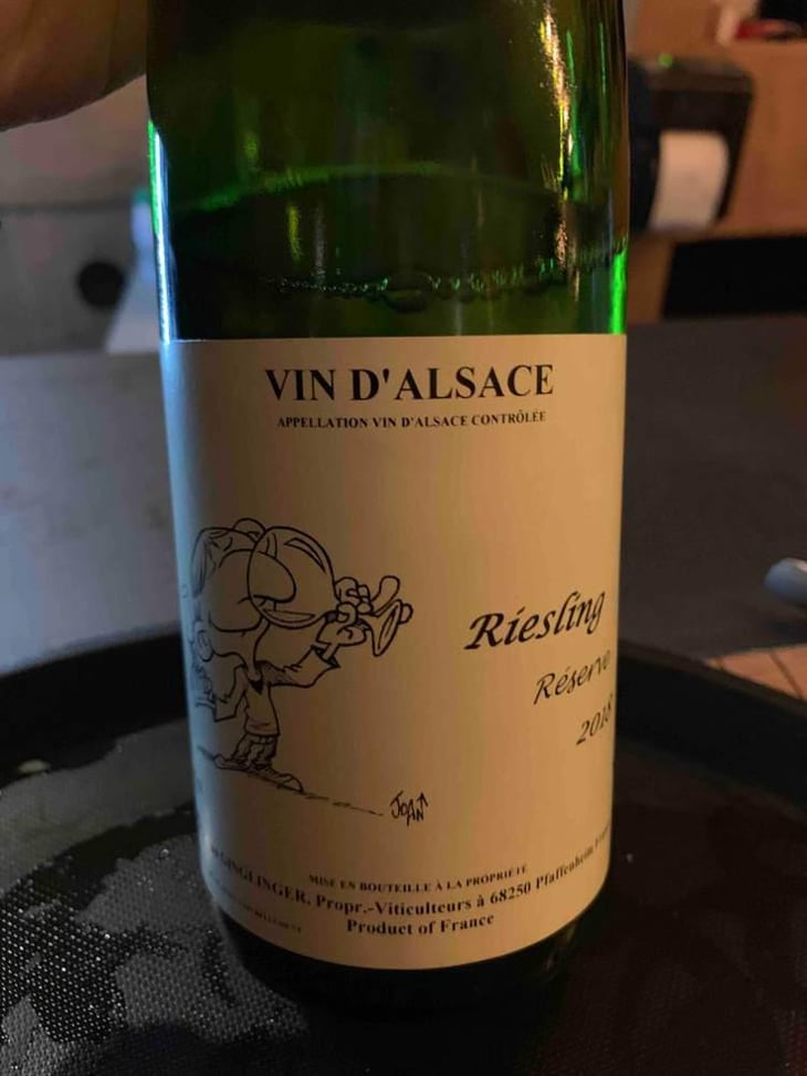 Riesling - Jean Ginglinger & Fils - Jean-Francois Ginglinger 