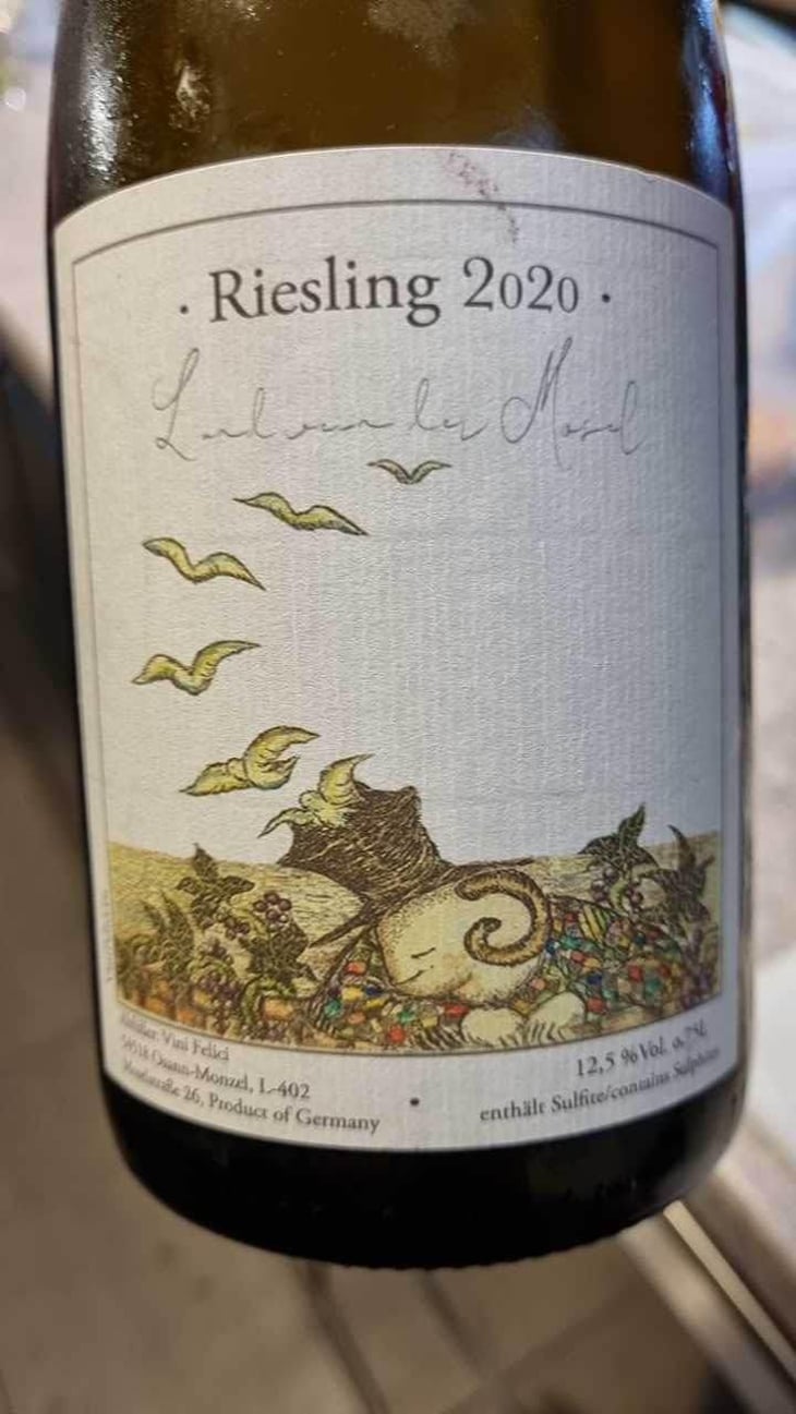 Riesling "Landwein der Mosel" - Vini Felici & Casa Nika - Felix Sebastian 