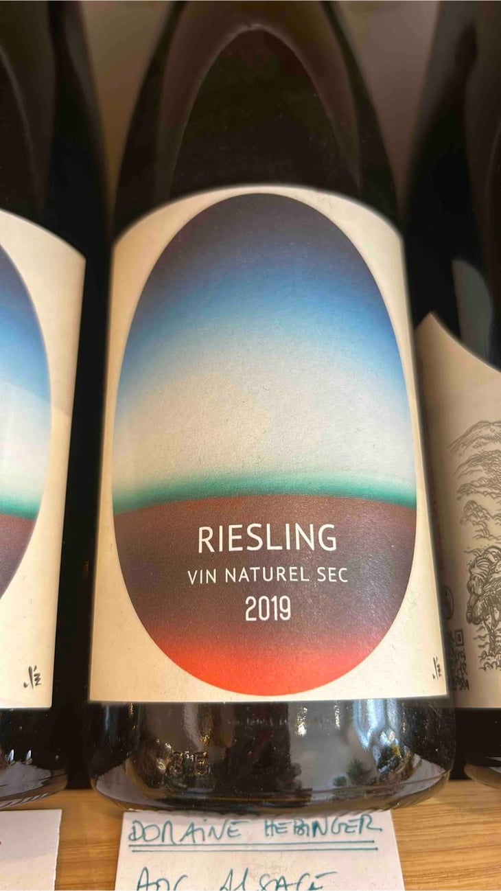 Riesling Vin Naturel - Famille Hebinger - Christian, Véronique et Denis Hebinger 
