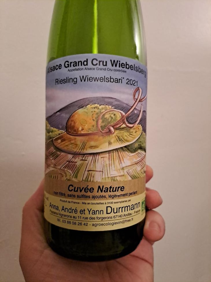 Riesling Wiewelsbari - Anna, André & Yann Durrmann - Anna, André & Yann Durrmann -2021
