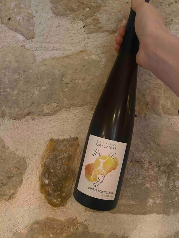 Wineck-Schlossberg Grand cru - Domaine Geschickt - Arnaud Geschickt & Aurélie Fayolle -2019