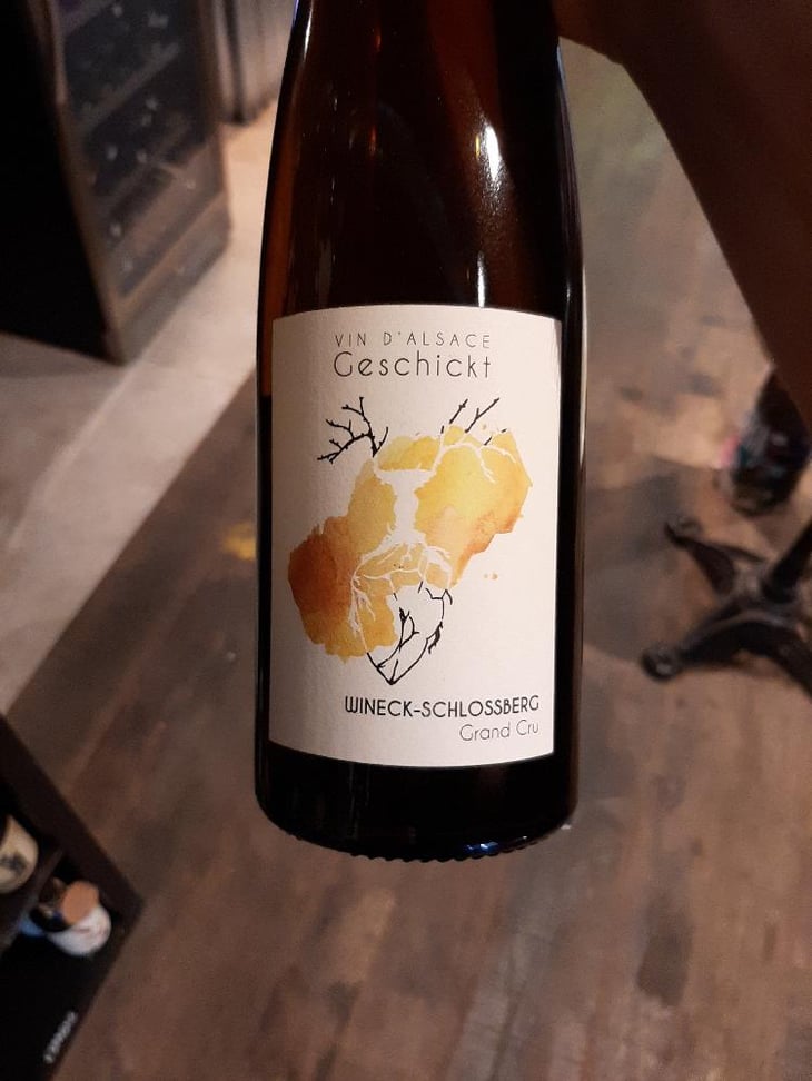 Wineck-Schlossberg Grand cru - Domaine Geschickt - Arnaud Geschickt & Aurélie Fayolle -2019