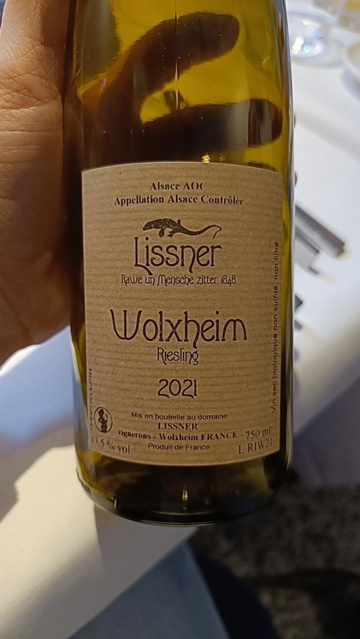 Riesling Wolxheim - Lissner - Bruno et Theo Schloegel 