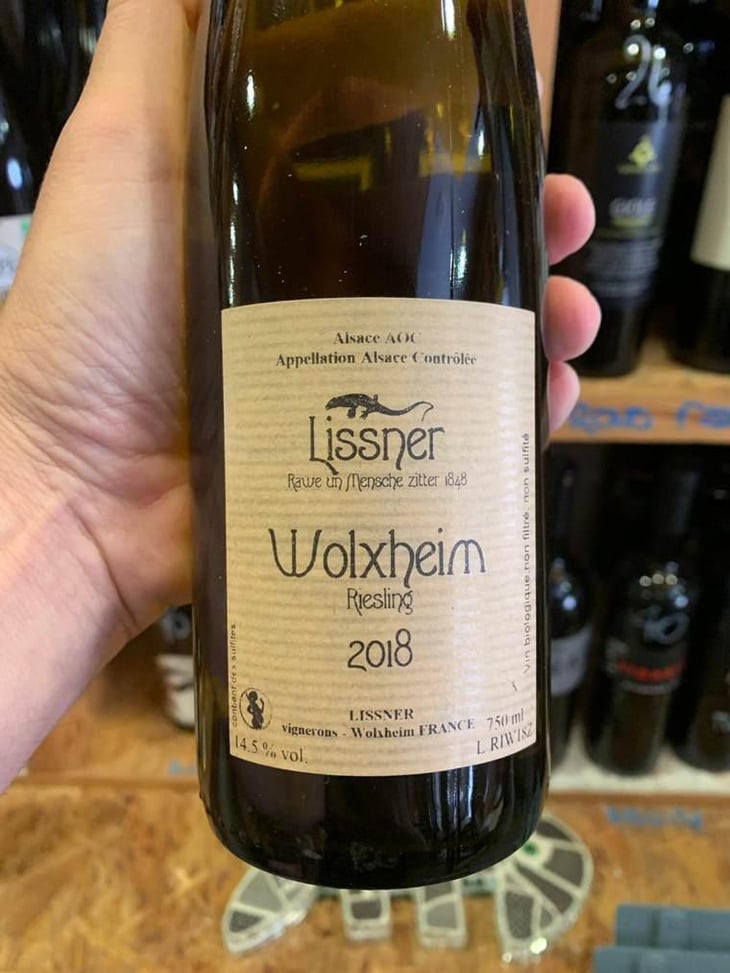 Riesling Wolxheim - Lissner - Bruno et Theo Schloegel 