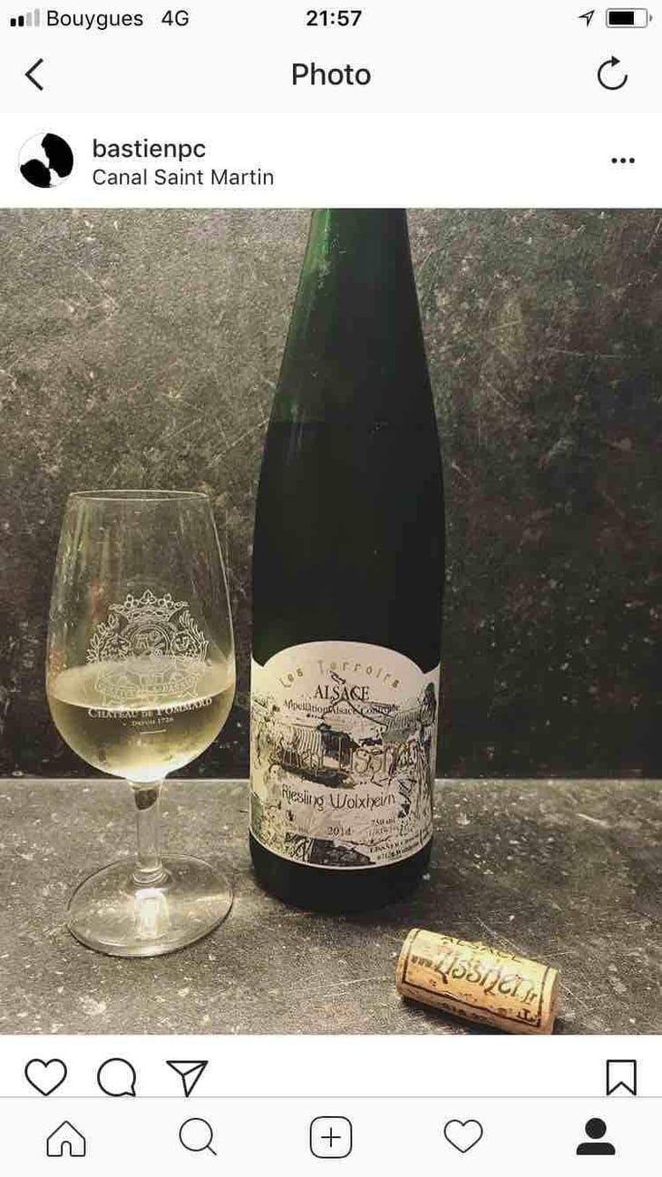 Riesling Wolxheim - Lissner - Bruno et Theo Schloegel 