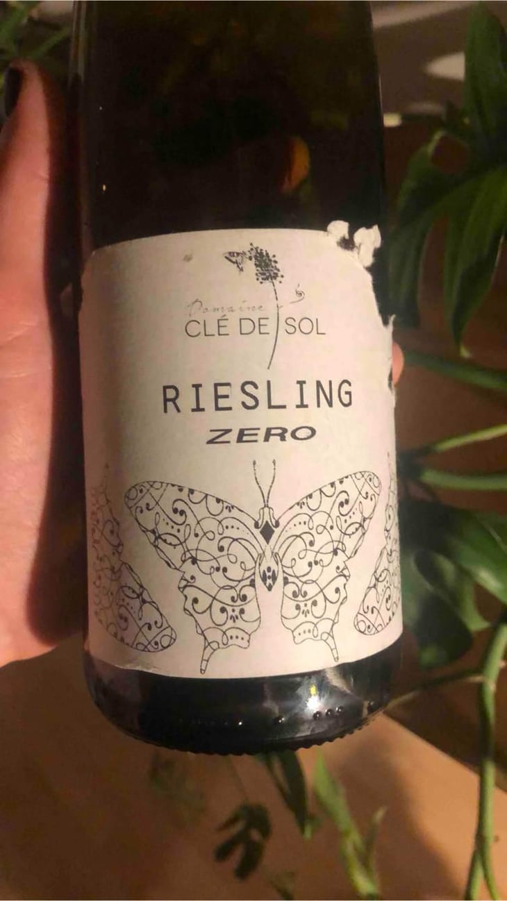 Riesling Zéro - Domaine Clé de Sol - Jean & Simon Baltenweck & Yannick Mignot 