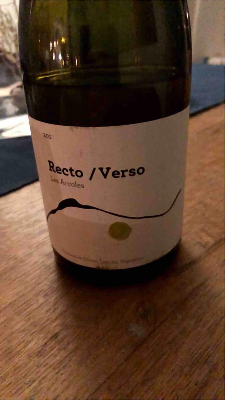 Recto-Verso - Domaine Des Accoles - Florence & Olivier Leriche 