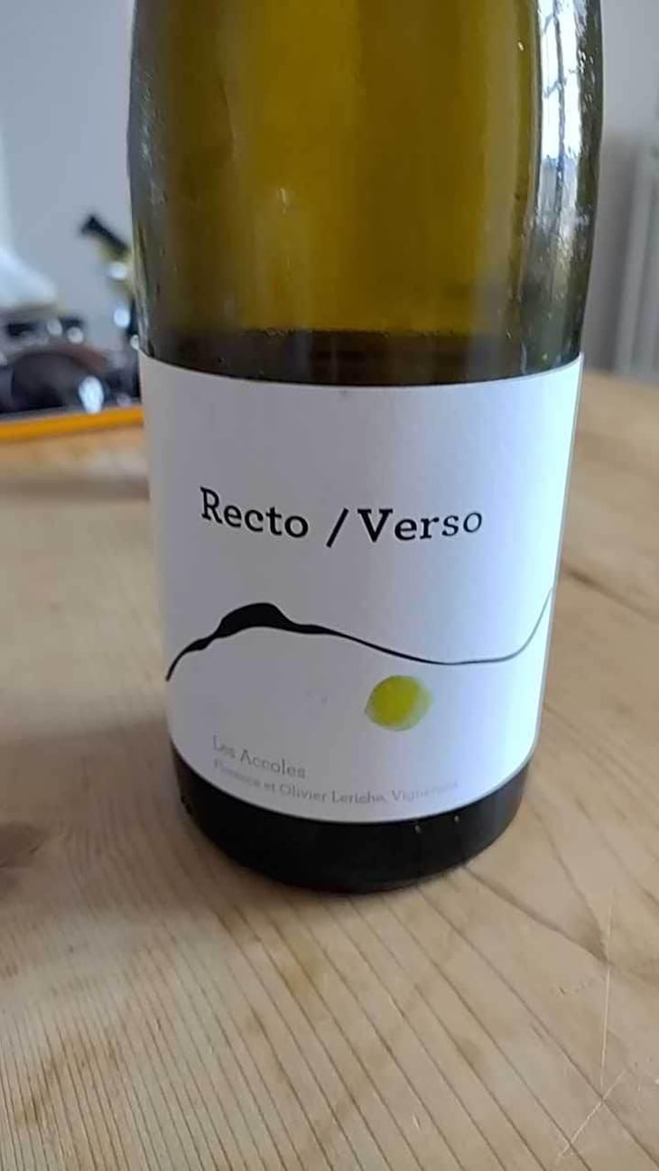 Recto-Verso - Domaine Des Accoles - Florence & Olivier Leriche 