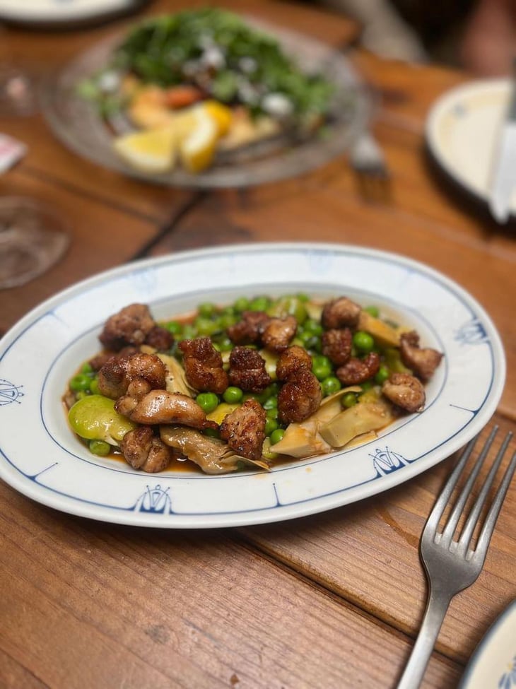 Ris D'Agneau Et Petit Pois A La Francaise - Léone - 790657