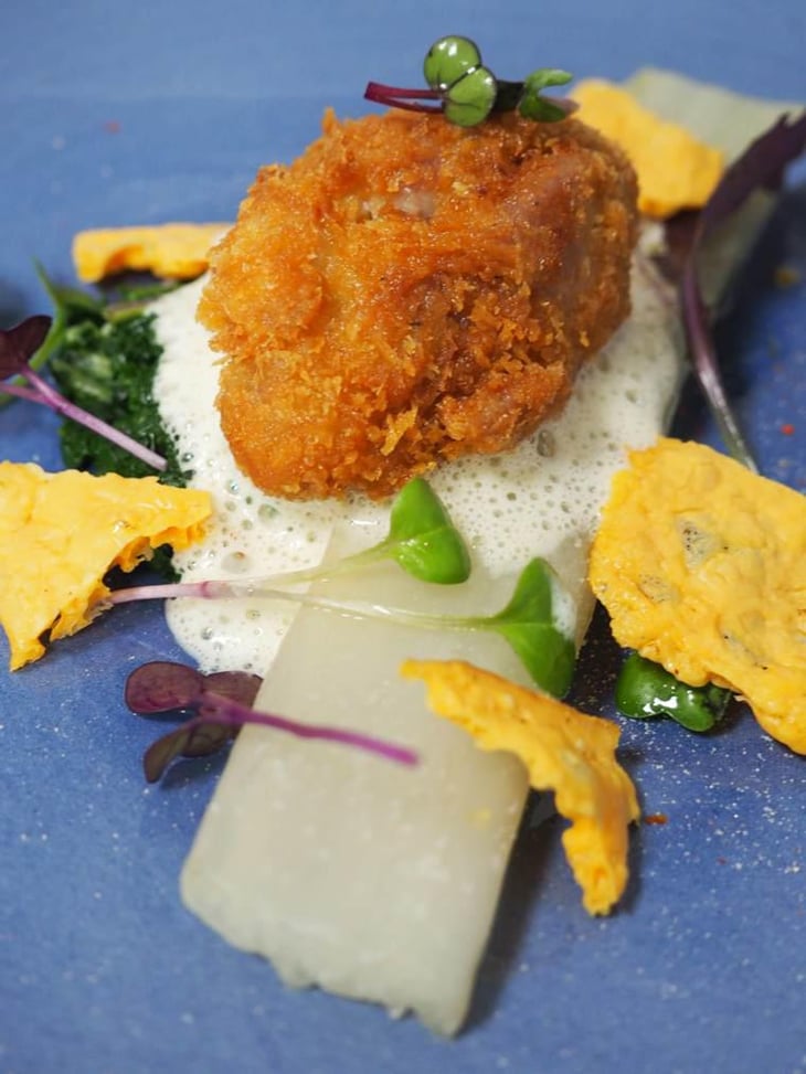 Ris De Veau, Panure Panko, Blettes De Gières, Cheddar - Le Rousseau - 498806