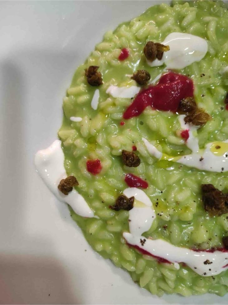 Risotto Crema Di Piselli - OSTERIE TORINO - 788528